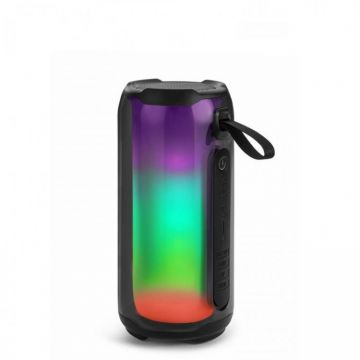 Boxa portabila cu lumini colorate, Bluetooth, PLUSE5