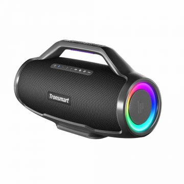 Boxa Portabila Tronsmart Bang Max Outdoor Party Bluetooth Speaker, Black, 130W, Waterproof IPX6, Autonomie 24 ore