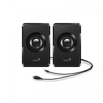 Boxe Genius 2.0, SP-U125, 30 W, USB (Negru) Boxe Genius 2.0, SP-U125, 30 W, USB (Negru)