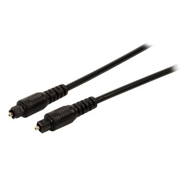 Cablu audio digital Toslink tata -  Toslink tata 3m negru, Valueline