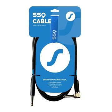 Cablu audio SSQ Jack 3.5mm - 2 x XLR, 1m (Negru)