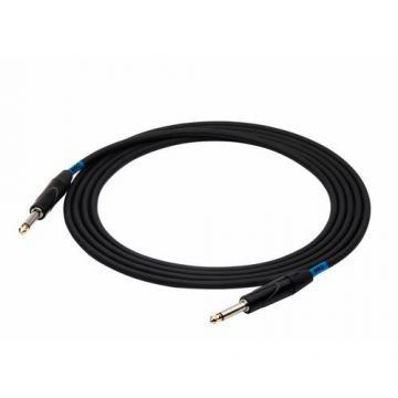 Cablu audio SSQ JMPJMP, Jack 6.3 mm - Jack 6.3 mm, 3 m, Negru