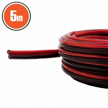 Cablu de difuzoare2x0,5mm   5m