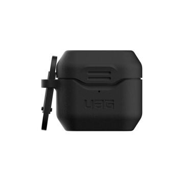 Carcasa antimicrobiana UAG Standard Issue Silicone compatibila cu Apple AirPods 3 Black