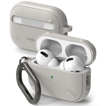 Carcasa Ringke Onyx compatibila cu Apple AirPods Pro / Pro 2 Grey