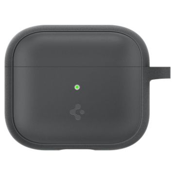 Carcasa Spigen Silicone Fit compatibila cu Apple AirPods 3 Charcoal