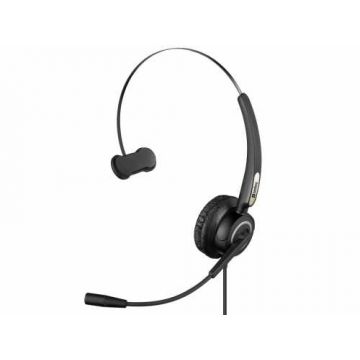 Casti audio Sandberg 126-14 Office Pro Mono, USB, microfon, negru
