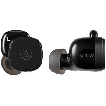 Casti Audio-Technica In-Ear, ATH-SQ1TW Licorice