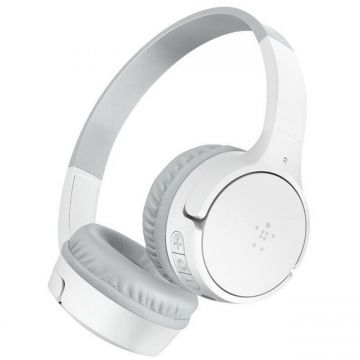 Casti Bluetooth SoundForm Mini Pentru Copii Alb