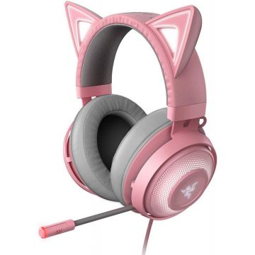 Casti Kraken Kitty Edition Quartz USB 7.1 Surround Sound Casti Kraken Kitty Edition Quartz USB 7.1 Surround Sound