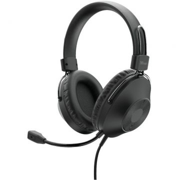 Casti Over-Ear Ozo USB Negru