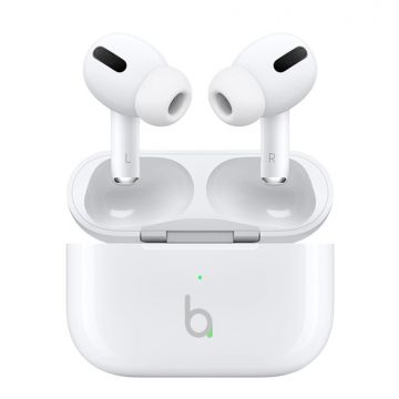 Casti Wireless AirBeats Pro 2, Bluetooth 5.3, HD Audio, True Stereo, Tip Airpods Compatibile cu iPhone & Android