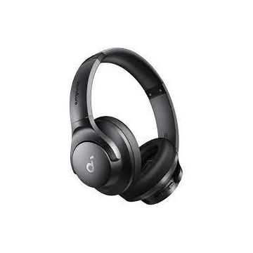 Casti Wireless Over-Ear Soundcore Life Q20i Hybrid Active Noise Cancelling Big Bass Transparency Mode Negru