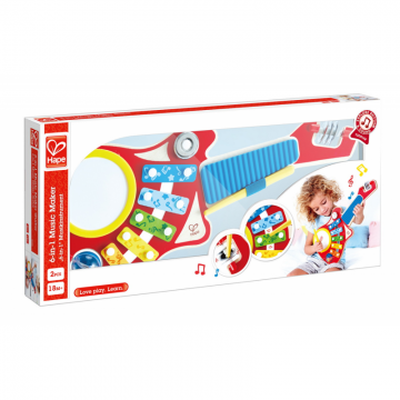 Hape Set Muzica 6 In 1