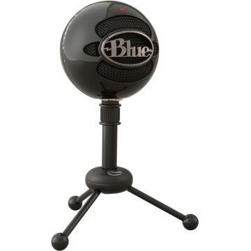 Microfon Blue Snowball Streaming Black