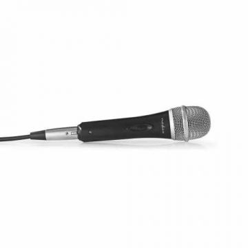 Microfon cu fir 6.35mm -72dB cablu 5m cu cutie Nedis Microfon cu fir 6.35mm -72dB cablu 5m cu cutie Nedis