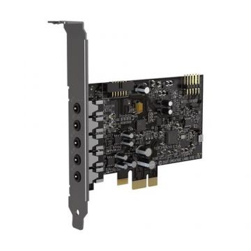 Placa de sunet Creative Sound Blaster Audigy FX V2, 5.1, PCI-E, Negru