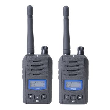 Set 2 statii radio portabile PMR PNI-TTITX110, 8 canale, acumulator 1400mAh