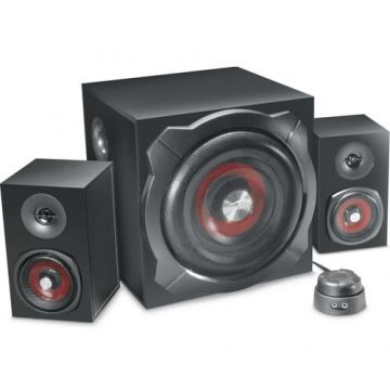 Sistem audio 2.1 SPEEDLINK Gravity, 60 W, Bluetooth/Jack 3.5 mm/RCA, Negru
