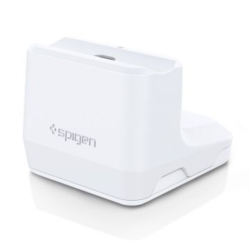 Stand incarcare Spigen compatibila cu Apple AirPods S313 White