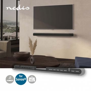 Suport perete pentru soundbar Sonos Arc Negru, Nedis SBMT56BK