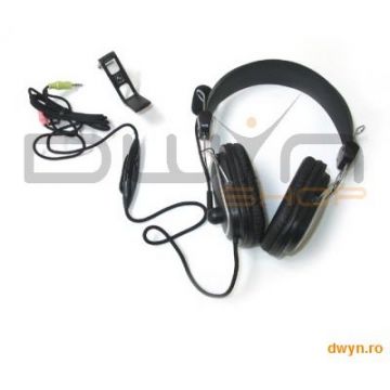 A4tech A4Tech HS-50, Headphone, Volume control, Microphone