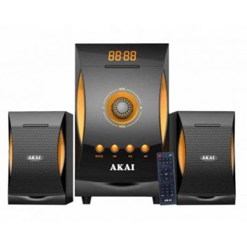 Akai Akai Sistem Boxe Active 2.1 Bluetooth, Negru