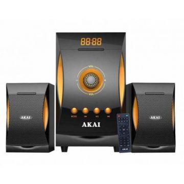 Akai Akai Sistem  Boxe Active 2.1 Bluetooth, Negru