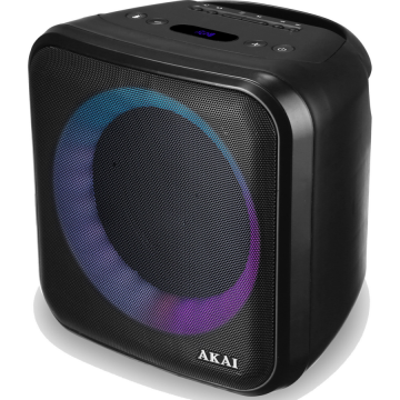 Akai Boxa portabila activa, AKAI ABTS-S6, Bluetooth 5.0, trepied Akai Boxa portabila activa, AKAI ABTS-S6, Bluetooth 5.0, trepied
