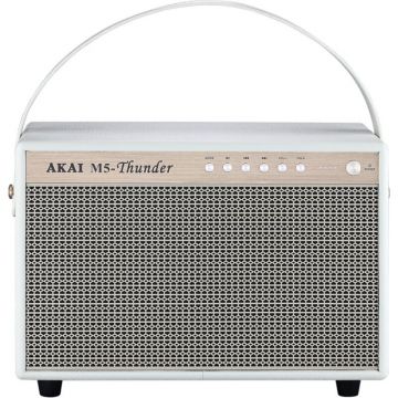 Akai Boxa portabila activa Akai, M5-THUNDER, 28 W, Bluetooth 5.0, autonomie 12 ore, Alba