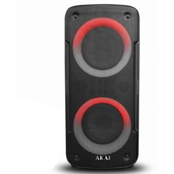 Akai Boxa portabila activa Akai Party Box ABTS-TK19, 8W, Bluetooth, USB, microSD, radio FM, negru