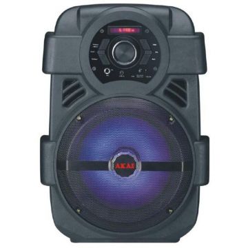 Akai Boxa portabila AKAI ABTS-808L, Bluetooth, Negru