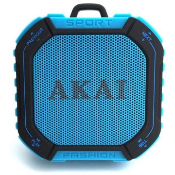 Akai Boxa portabila Akai ABTS-B7, rezistanta la apa, cu BT, TF Card, Radio FM