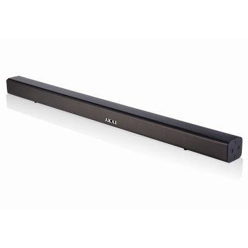 Akai Soundbar AKAI ASB-5L, 2.0 canale, 40 W, Bluetooth, USB, HDMI (ARC), Aux in, Radio FM, afisaj LED, telecomanda