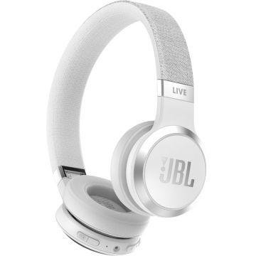 Casti JBL On-Ear, Live 460NC White