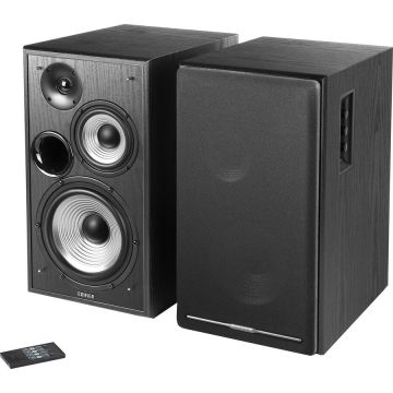 edifier BOXE EDIFIER 2.0, RMS: 136W (2 x 14W, 2 x 14W, 2 x 40W), bluetooth telecomanda wireless 4.1, volum, bass, treble, black,R2750DB