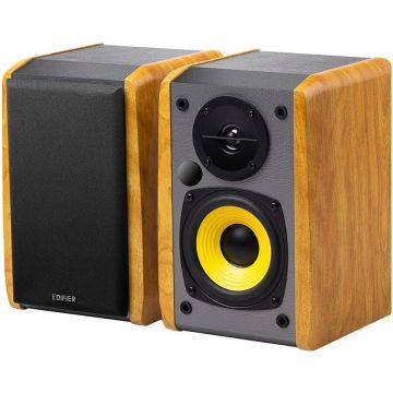 edifier BOXE EDIFIER 2.0, RMS: 24W (2 x 12W), Bluetooth, Volum, Bass, 220V Alimentare, Brown R1010BT