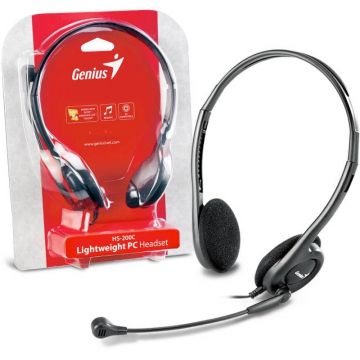 genius Casti Genius Over-Head HS-200C Black