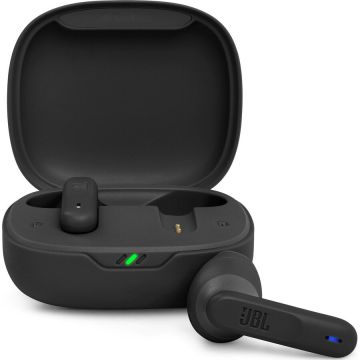 JBL Casti audio in-ear JBL Wave 300TWS, True Wireless, Bluetooth, Deep Bass, IPX2, Touch Control, Dual Connect, Negru