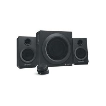 Logitech Boxe 2.1 Logitech Multimedia Speakers Z333, 40W RMS, Negru