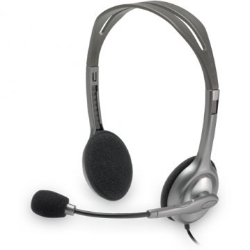 Logitech CASCA Logitech  H110 Stereo Headset with Microphone 981-000271