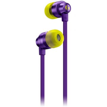 Logitech Casti gaming in-ear Logitech G333, Violet