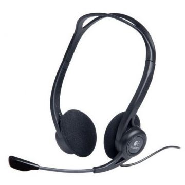 Logitech Casti Logitech Over-Head PC Headset 960 USB