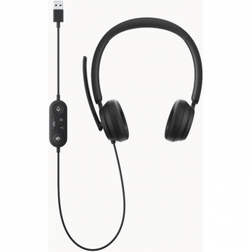 Microsoft Casti Microsoft Modern, USB, Negru