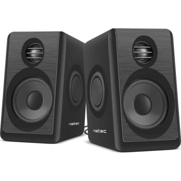 natec Boxe Natec LYNX computer speakers 2.0 6W RMS, Black natec Boxe Natec LYNX computer speakers 2.0 6W RMS, Black