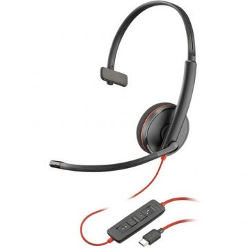 POLY Casca Call Center Plantronics Blackwire C3210 Usb-C Monoaural