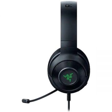 Razer Casti gaming Razer Kraken V3 X, iluminare Chroma RGB, USB, Negru