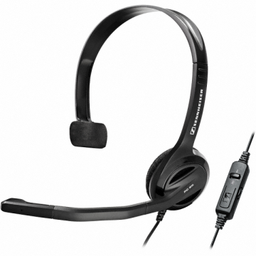 Sennheiser Casti Sennheiser Over-Head PC 7 Mono Black