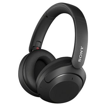 Sony Casti Over the Ear Sony WHXB910NB, Extra Bass, Noise cancelling, Wireless, Bluetooth, Autonomie 30 ore, Microfon, Negru