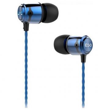 SOUNDMAGIC Casti SoundMAGIC E50 In-Ear, albastru